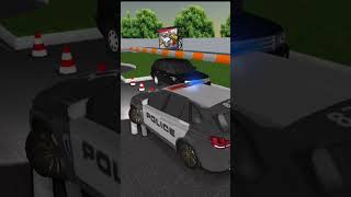 Police car parking Unlimited driving simulator || Android gameplay #shorts screenshot 1