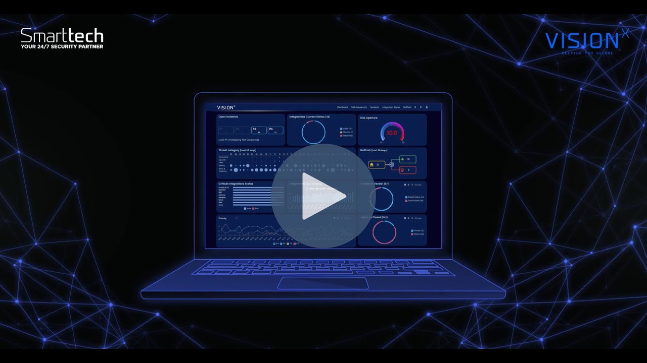 VisionX - AI-powered 24/7 MDR security platform - YouTube