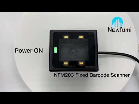 NFM203 Fixed Mount Barcode Scanner for Kiosks, Turnstiles