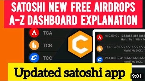 satoshi core mining latest update full tutorial. /claim free airdrop on satoshi/