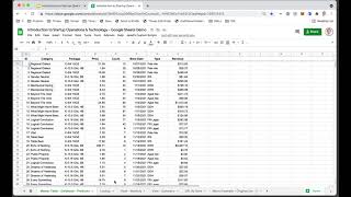 2.3 Demos - Basic Spreadsheet Skills + Auto Updating Reporting
