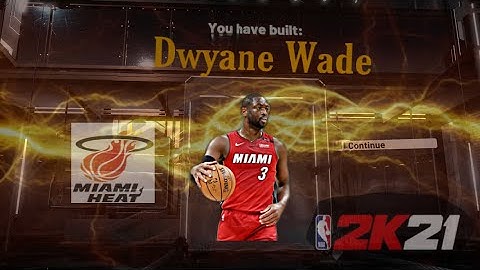 NBA2K21 Dwyane Wade Build Overpowered Shooting Guard Comp Build