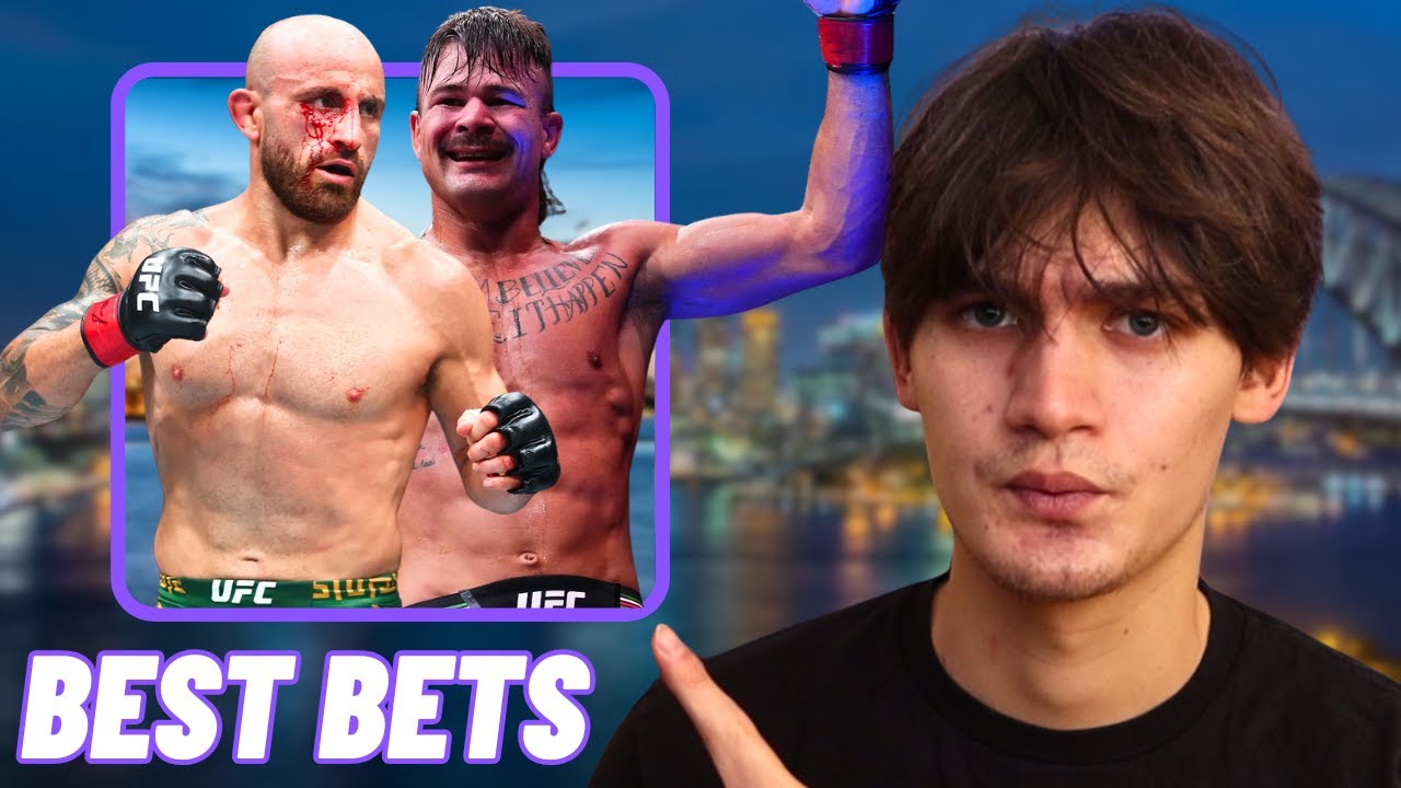 5 BEST BETS FOR UFC 325!