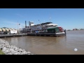 Río Mississippi es el más grande de Norteamérica. New Orleans, Louisiana