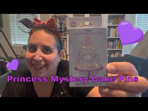 Opening Princess Cake Mystery Pins from the Parks