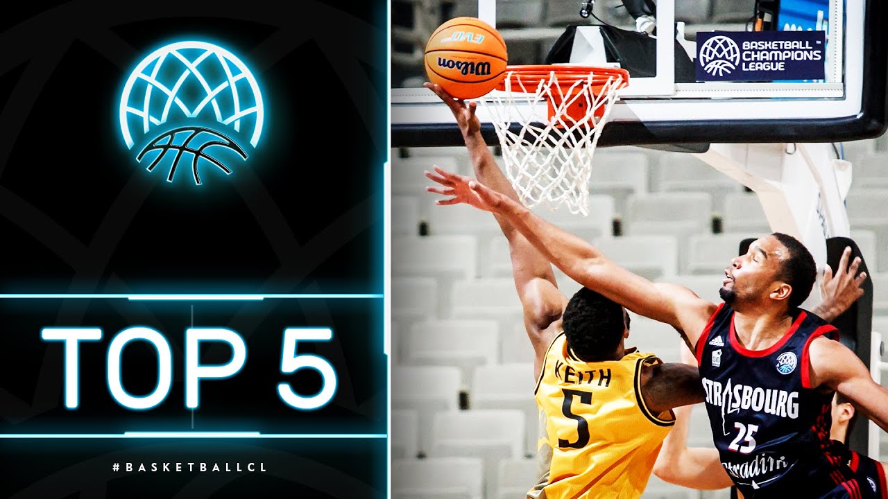 Top 5 Plays Round of 16 Gameday 3 Basketball Champions League