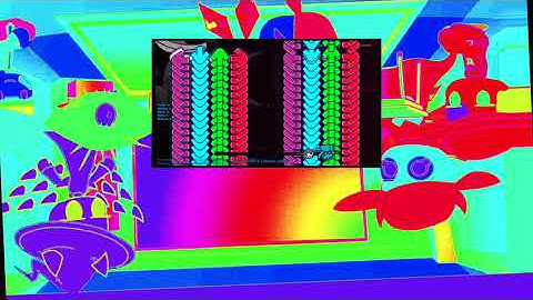 Dave and Bambi characters react to lost forever TW flashing lights