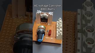 4000 Watt AC Dimmer Circuit