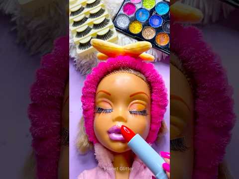 ASMR Satisfying With Unboxing Review Mannequin Makeup Lipstick Red Skincare Sounds Video Fast 