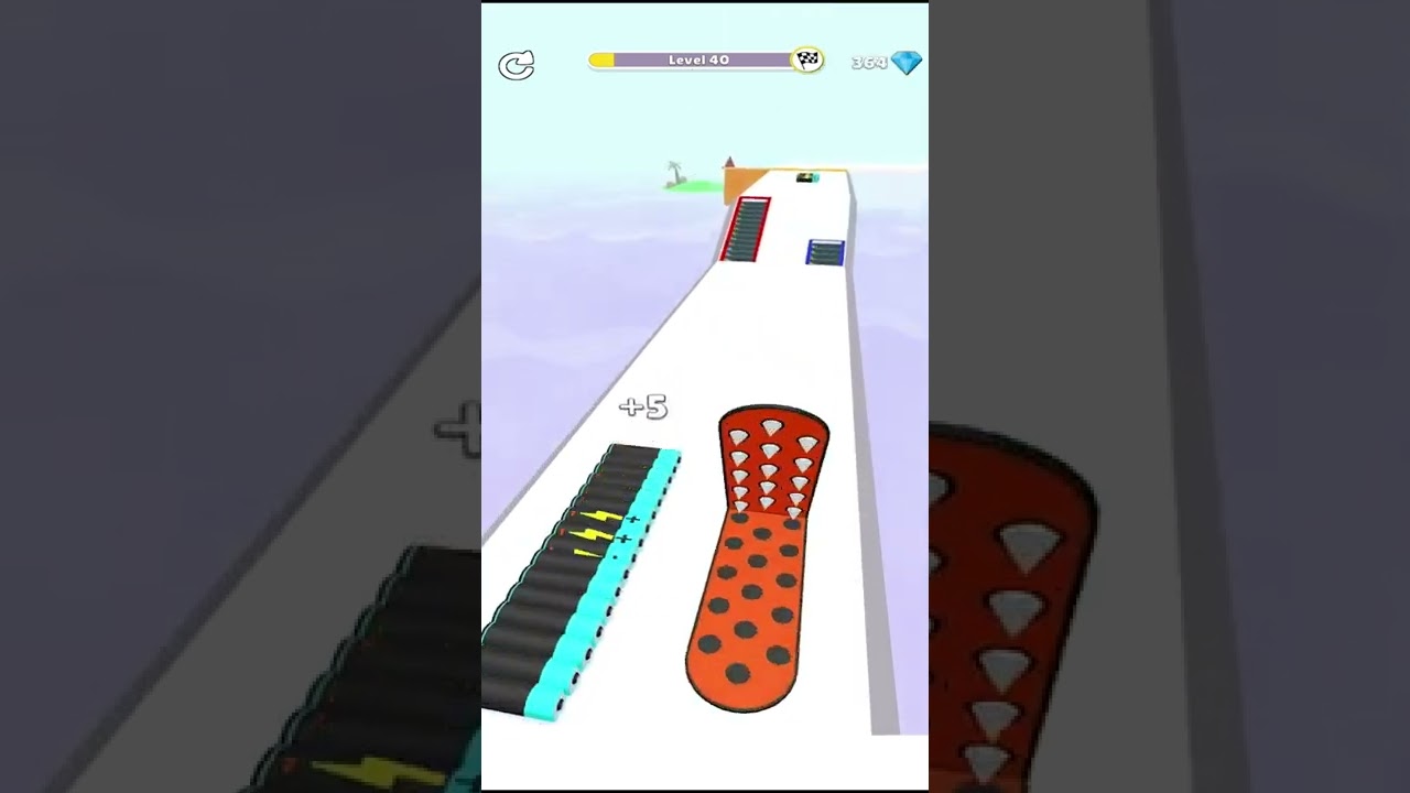 Battery Run ❤️💪 All Level Gameplay Android, IOS Level #40 