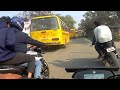 R15v3 vs ns200 vs fz250  street race  close calls