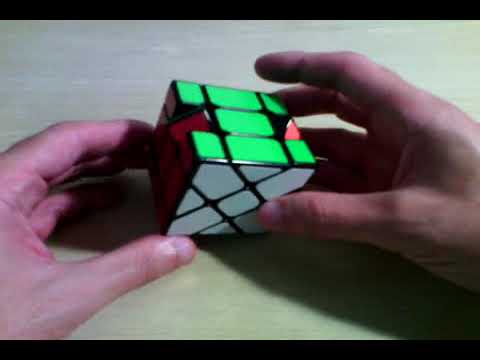 Fischer Cube: How to rotate 2 centers 90 degrees