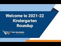 2021 Kindergarten Roundup