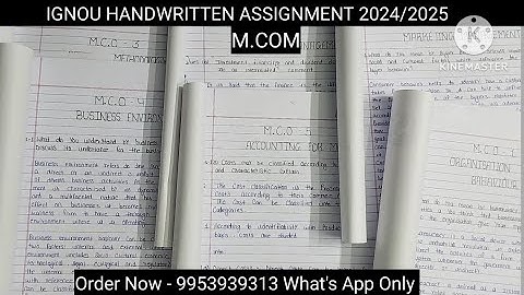 How to make ignou assignments 2024-2025 | ignou handwritten hardcopy kaise banaye | assignments