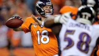 Peyton Manning torches Ravens with 7 TD's, and 2013 College Football Week 2 Highlights