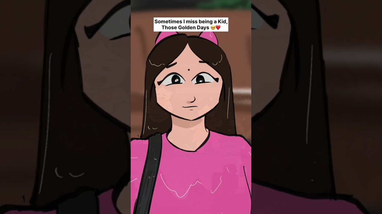 Childhood Golden Days Memories | Rainy Season Nostalgic ❤️ | Relatable Animation #ytshorts #rain