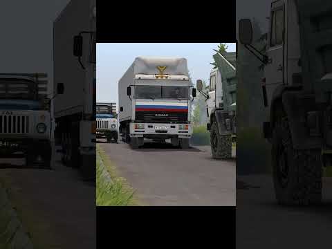 КАМАЗ-54115 из Сериала Дальнобойщики ( Spintires ) на шоколадку доче 2202 2003 8119 8082