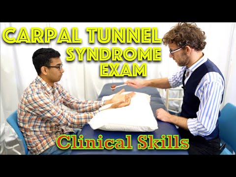 Carpal Tunnel Syndrome Exam - Clinical Skills - Dr Gill