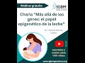 Más allá de los genes el papel epigenético de la leche
