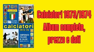 Panini Football Players 1973–1974 – Complete Album, History, and Market Value