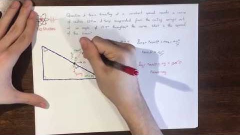 Banked Turn & Curve, Physics Problems