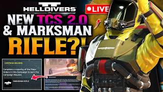 🔴Helldivers 2 NEW TCS MO! New Campaign Weapon Rewards!