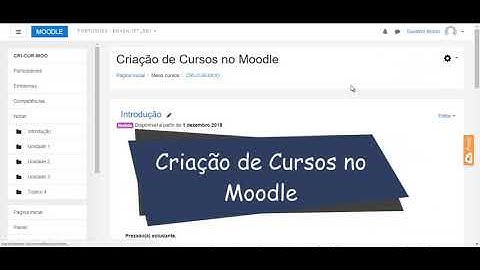 Recurso Rótulo Moodle