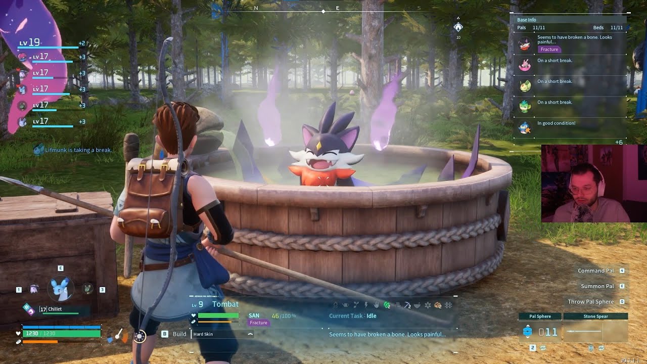 ASMR Palworld Gameplay - My Base