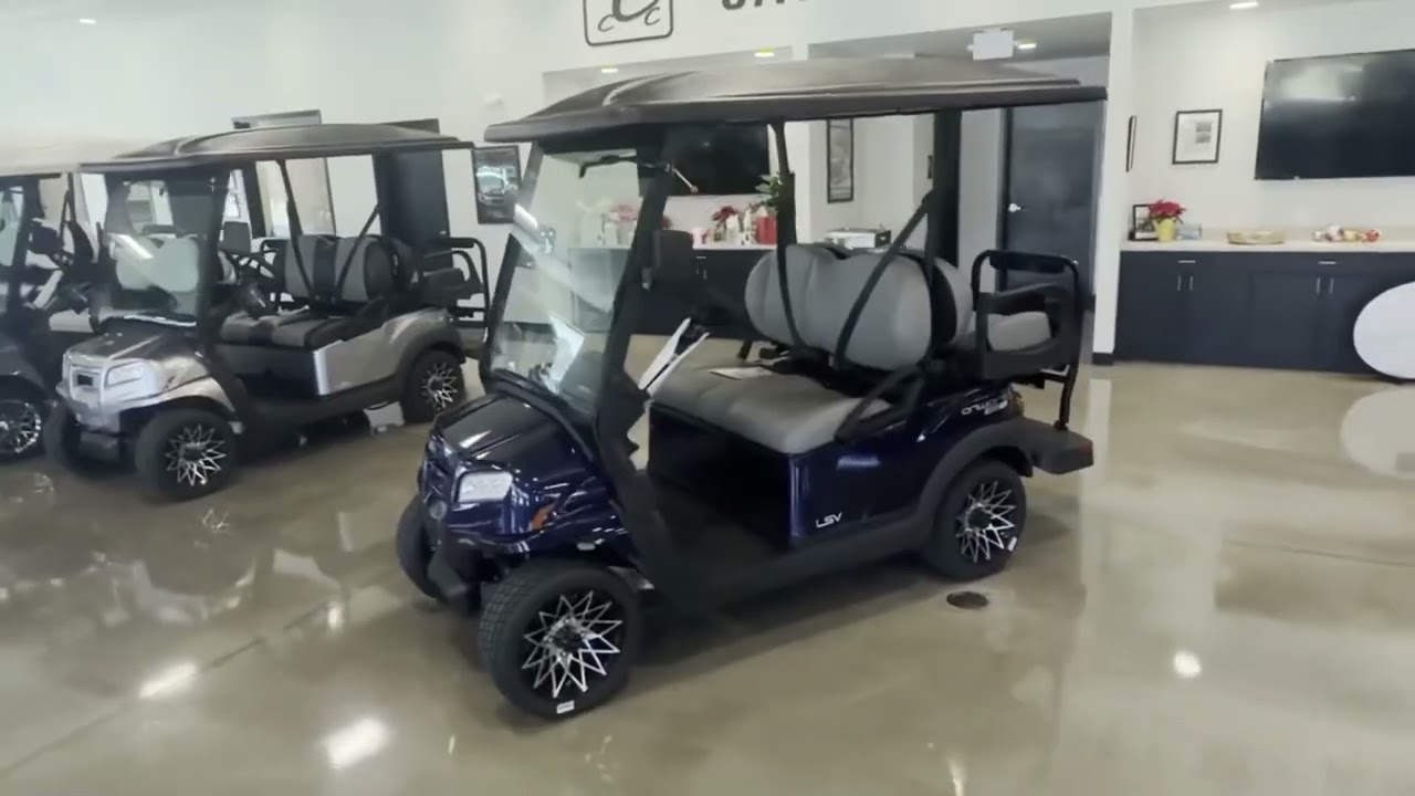 2026 Club Car Onward LSV in Metallic Blue Onyx