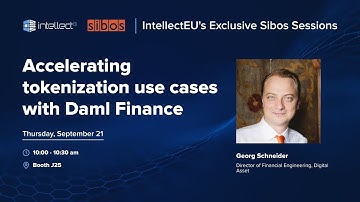 Accelerating Tokenization Use Case Development at Sibos 2023 | IntellectEU x Daml Finance