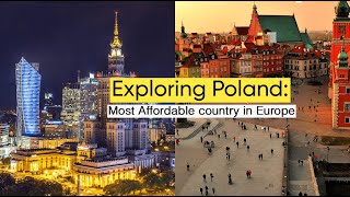 FIRST VLOG | Walking Tour of the Most Affordable Destination- WARSAWA🇵🇱|Traveling Europe on a Budget