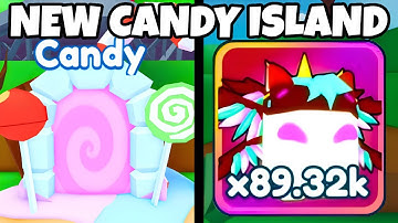 NEW CANDY ISLAND UPDATE IS HERE in Roblox Tap Simulator