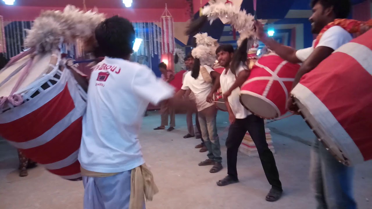 Dhak of Jagaddhatri Puja, Krishnagar