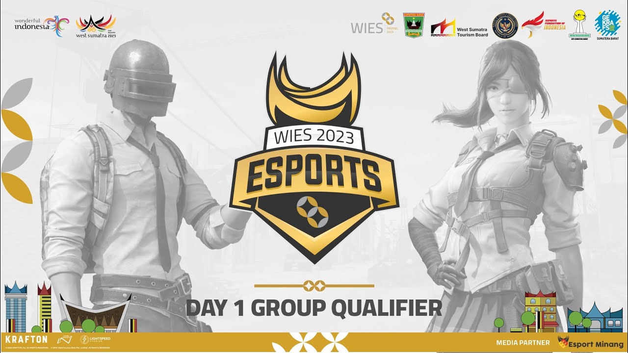 WIES ESPORT 2023 PUBG MOBILE - DAY 1 - YouTube