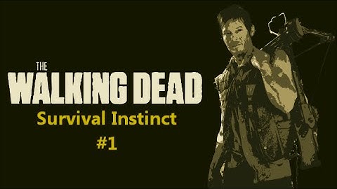 The Walking Dead Survival Instinct Gameplay Walkthrough Part 1 - Intro