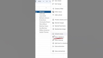 "Google sheets:Data validation"#excel #video #viral #excelvlookup #mexcel  #shorts #trending #short