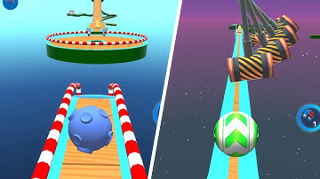 Sky Rolling Ball 3D - All Levels Gameplay Android, iOS #114 ( Level 72 - 78 )