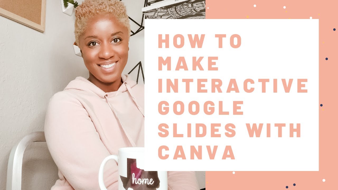 how to make an interactive presentation in canva