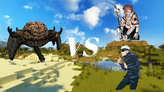 Gojo & Sukuna VS Asmodeus (Lycanites Mobs) / Minecraft
