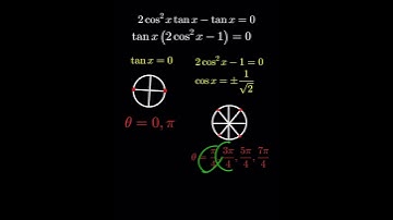 Solving Trigonometric Equations - Precalculus
