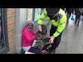 Irish Policeman Plays Accordion in London