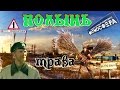 Полынь трава. Собираем зимнюю приманку для рыбы.