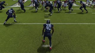 Madden NFL 22 Hilliard great touchdown run