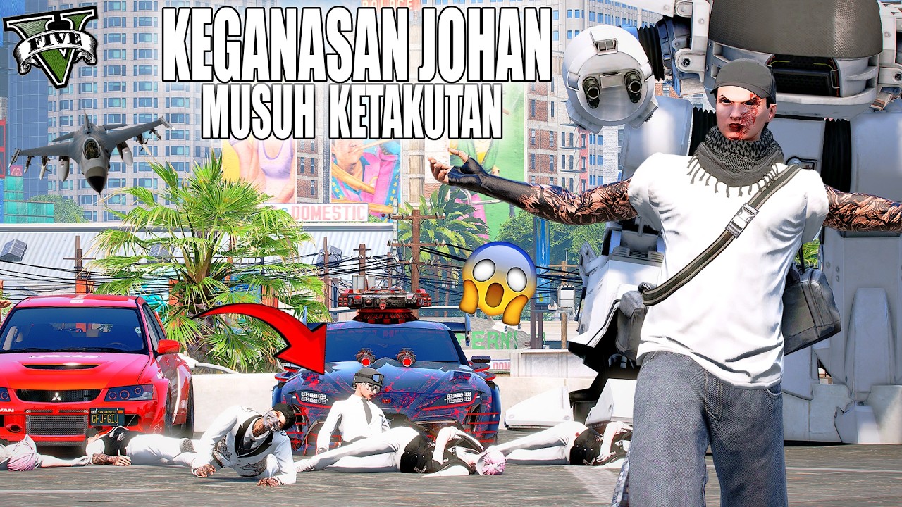 JOHAN MODE TERBRUTAL !! KETAKUTAN TERBESAR MUSUH DAN MAFIA TERKUAT DI KOTA !! GTA 5 ROLEPLAY