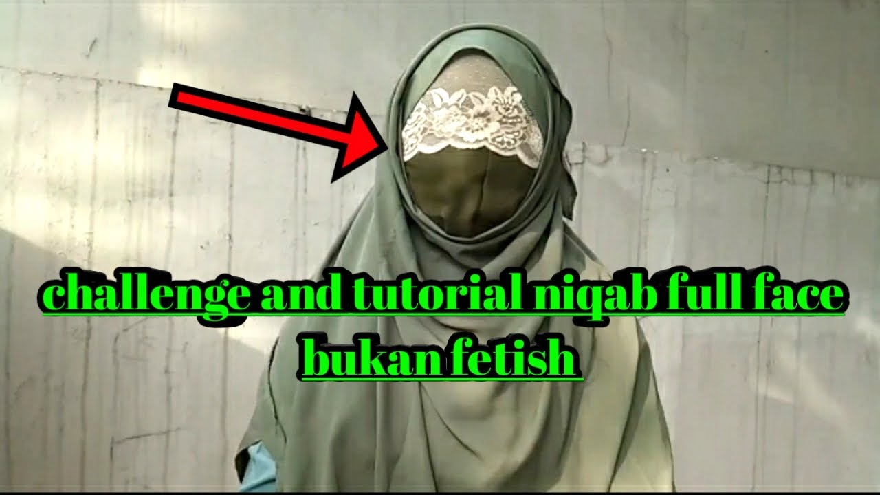 Easy Layer Hijab tutorial with Niqab | Be you and Beauty/ niqab full face/challenge niqab full face