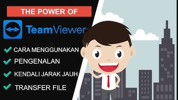 REMOTE DAN KIRIM FILE Jarak Jauh Dengan Aplikasi TEAMVIEWER