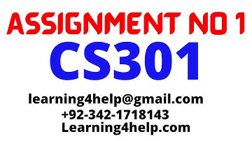 cs301 assignment 1 solution spring 2022 cs301 assignment 1 2022 cs301 assignment1 2022 waqasqureshi
