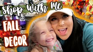 SHOP WITH ME FOR FALL DECOR!! Home Goods & Target | Follow Me Around Vlog #3