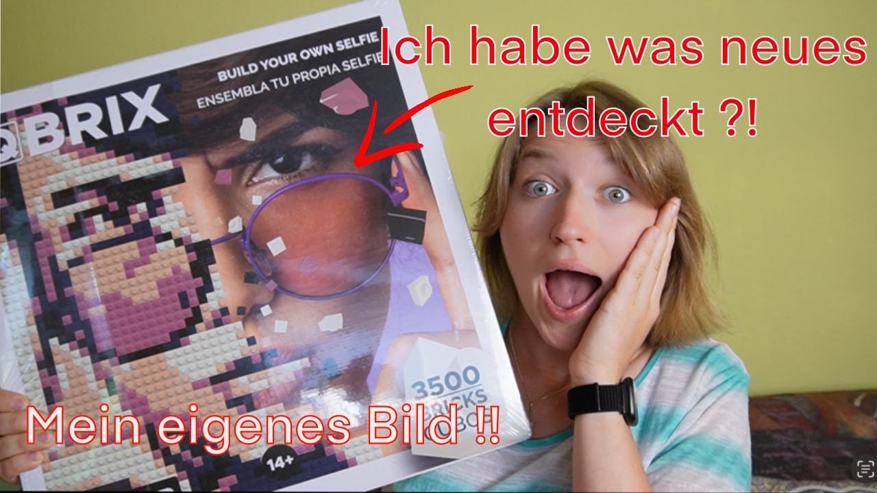 Ich puzzle mit Klemmbausteinen!! 🤯 Unboxing – Ich teste QBRIX!