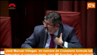 C's: Comisión Investigación Salud. Comparece José María Sanchez, preguntas de C's 03/06/2013